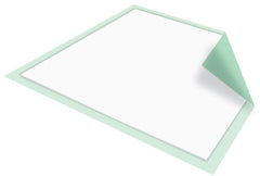 McKesson Super Disposable Green Underpad, Moderate, 30 X 30 Inch - Kin Care Medical Supply
