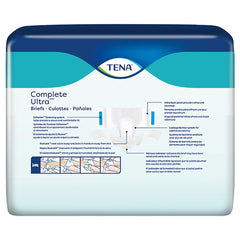 TENA Complete Ultra Disposable Diaper Brief, Moderate, Medium - Kin Care Medical Supply