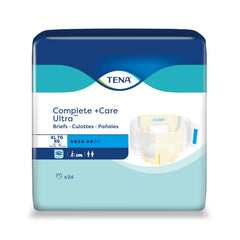 TENA Complete + Care Ultra Disposable Diaper Brief, Ultra, X-Large - Kin Care Medical Supply