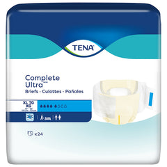 TENA Complete Ultra Disposable Diaper Brief, Moderate, X-Large - Kin Care Medical Supply