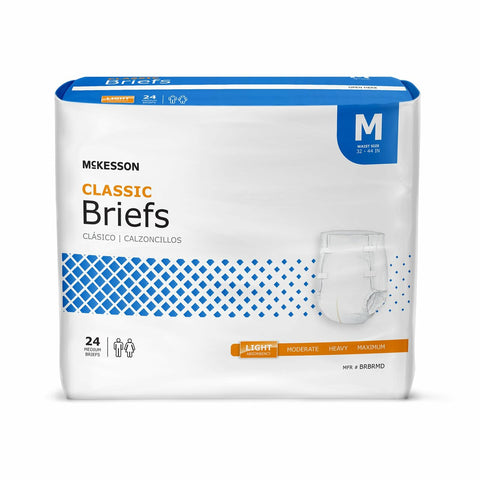 McKesson Classic Disposable Diaper Brief, Light - Kin Care Medical Supply