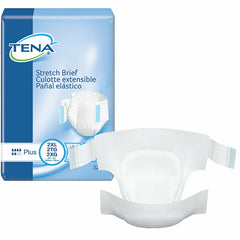 TENA Stretch Plus Disposable Diaper Brief, Moderate - Kin Care Medical Supply