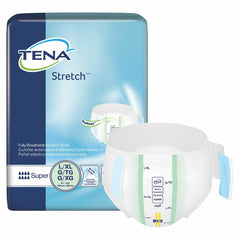 TENA Stretch Super Disposable Diaper Brief, Heavy - Kin Care Medical Supply