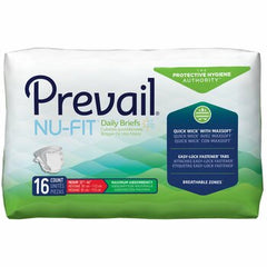 Prevail Nu-Fit Disposable Diaper Brief, Maximum - Kin Care Medical Supply