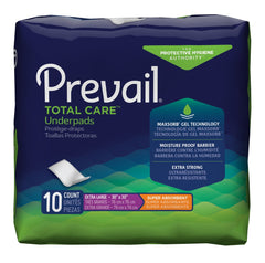 Prevail Total Care Disposable Underpad, Super - Kin Care Medical Supply