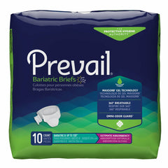 Prevail Bariatric Disposable Diaper Brief, Ultimate, Size B - Kin Care Medical Supply