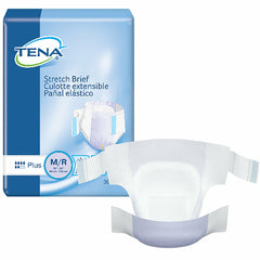 TENA Stretch Plus Disposable Diaper Brief, Moderate - Kin Care Medical Supply