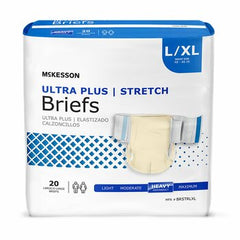 McKesson Ultra Plus Stretch Disposable Diaper Brief, Heavy - Kin Care Medical Supply