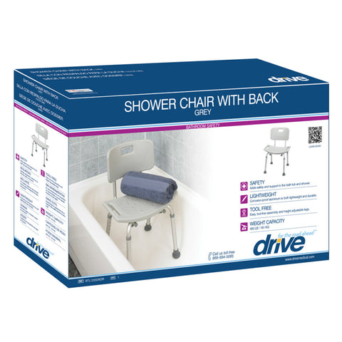 Deluxe Aluminum Bath Chair - Kin Care Medical Supply