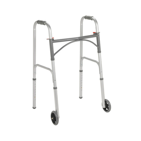 Standard Folding Walker - Kin Care Medical Supply