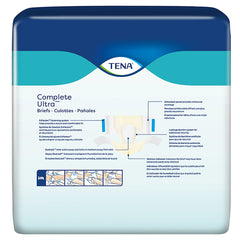 TENA Complete Ultra Disposable Diaper Brief, Moderate, X-Large - Kin Care Medical Supply