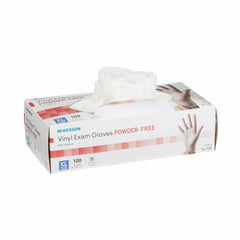 McKesson Vinyl Clear Exam Glove, 100 per Box - Kin Care Medical Supply