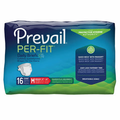 Prevail Per-Fit Disposable Diaper Brief, Maximum, Medium - Kin Care Medical Supply