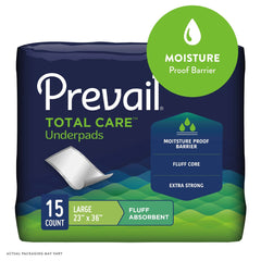 Prevail Disposable Underpad, Light, 23 X 36 Inch - Kin Care Medical Supply