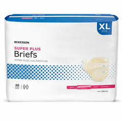 McKesson Super Plus Disposable Diaper Brief, Moderate - Kin Care Medical Supply