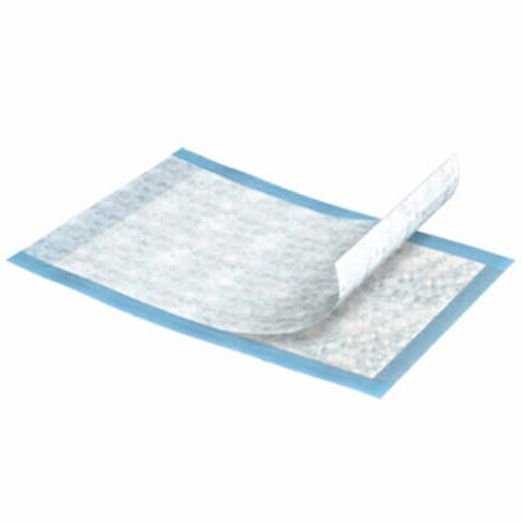 TENA Large Disposable Blue Underpad, Heavy, 29-1/2 X 29-1/2 Inch - Kin Care Medical Supply