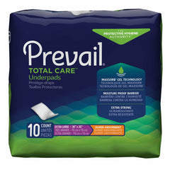 Prevail Total Care Disposable Underpad, Super - Kin Care Medical Supply
