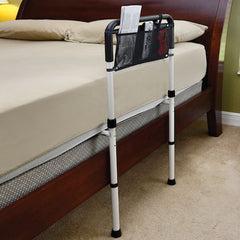 Endurance® Hand Bed Rail with Floor Support - Kin Care Medical Supply